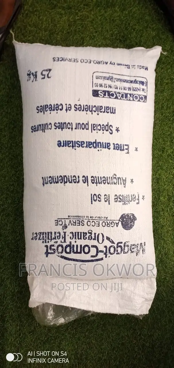 50kg Fertilizer Maggot Compost