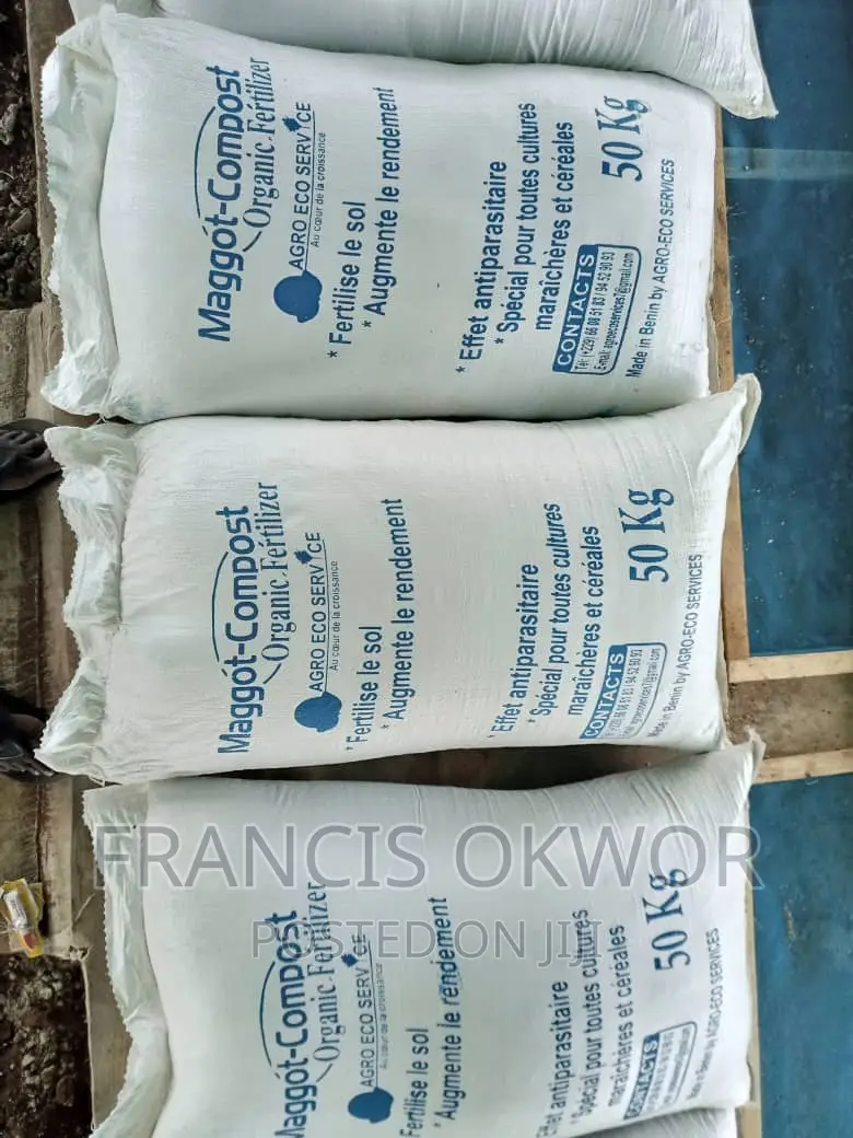 50kg Fertilizer Maggot Compost