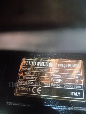 Sewage/Fountain Pump