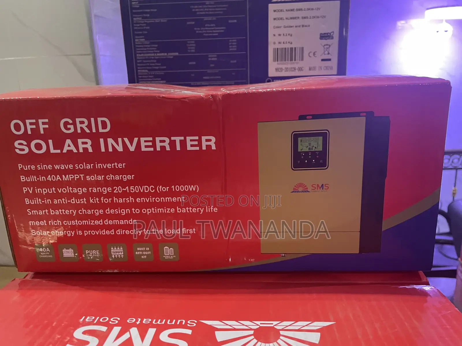 1kva 12v Hybrid SMS Inverter