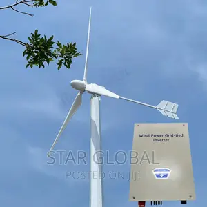 220v on Grid Tie Inverter 10KW Permanent Magnet Wind Turbine