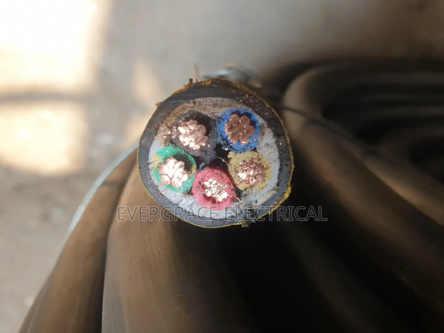 16mm 5core PVC Cable
