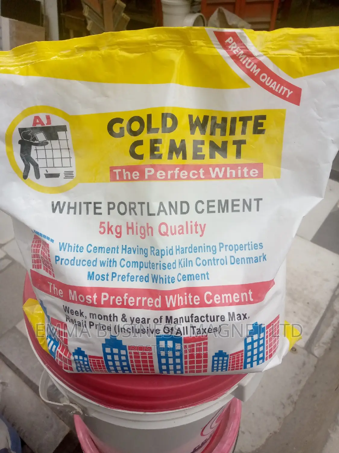 High Quality White Cement