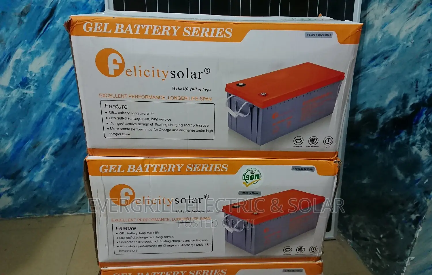 Felicity Dry Cell Battery 12v/200ah