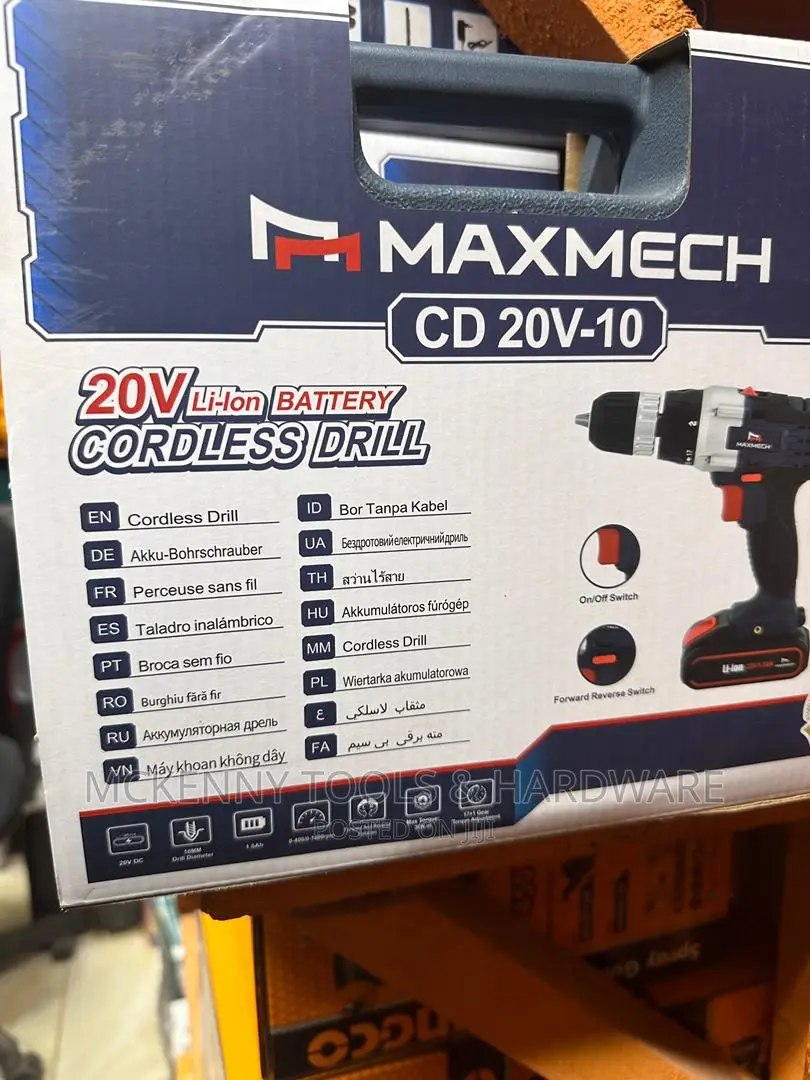Maxmech Cordless Battry Dril 20v