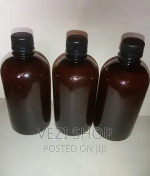 500ml Jasmine Amber Plastic Bottles