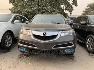 Acura MDX Advance Package SUV AWD (3.7L 6cyl 6A) 2012 Gray