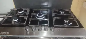 5 Burner Cabinet and Table Gas Cooker With Stainless Body