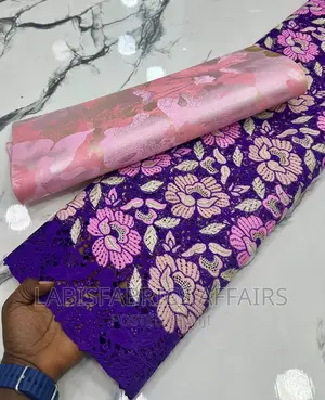 Exquisite Swiss Quality Guipure Fabric.