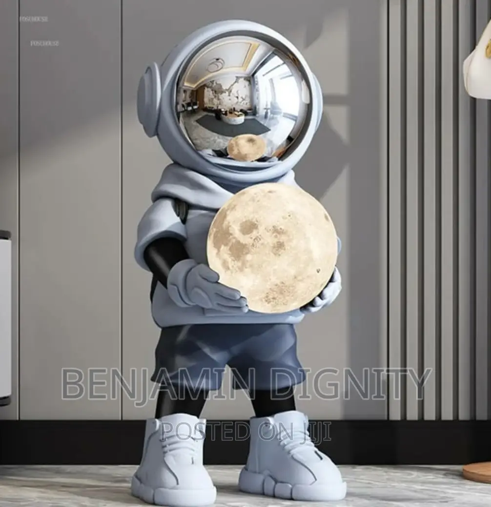 Humanoid Astronauts Status Decorative Stand Lights