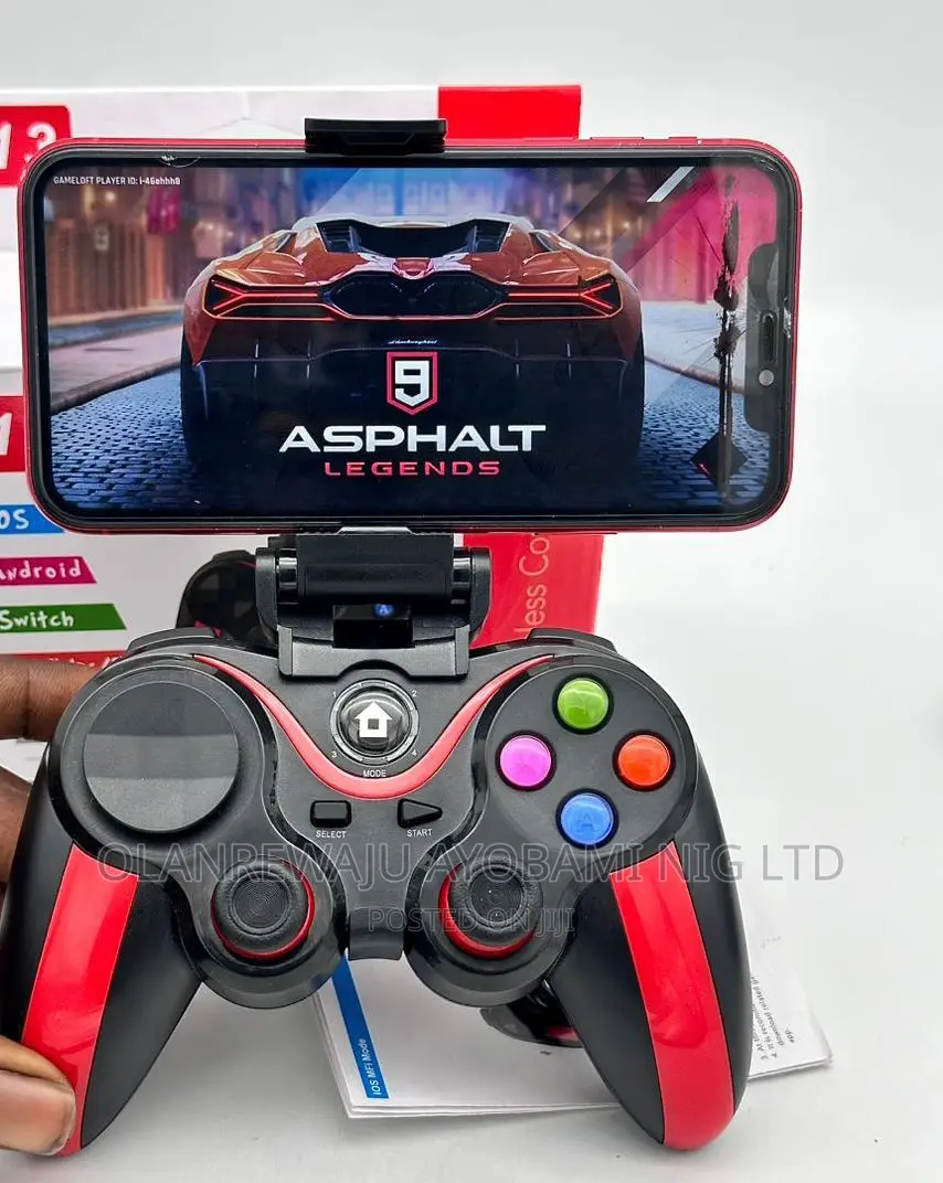 V13 Wireless Bluetooth Gamepad (PD507) in Lagos Island (Eko) Video