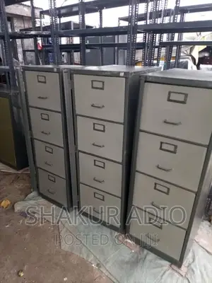 Quality Iron Cabinet 4 Drawer