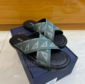Original Dior Leather Slipers