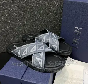 Original Dior Leather Slipers