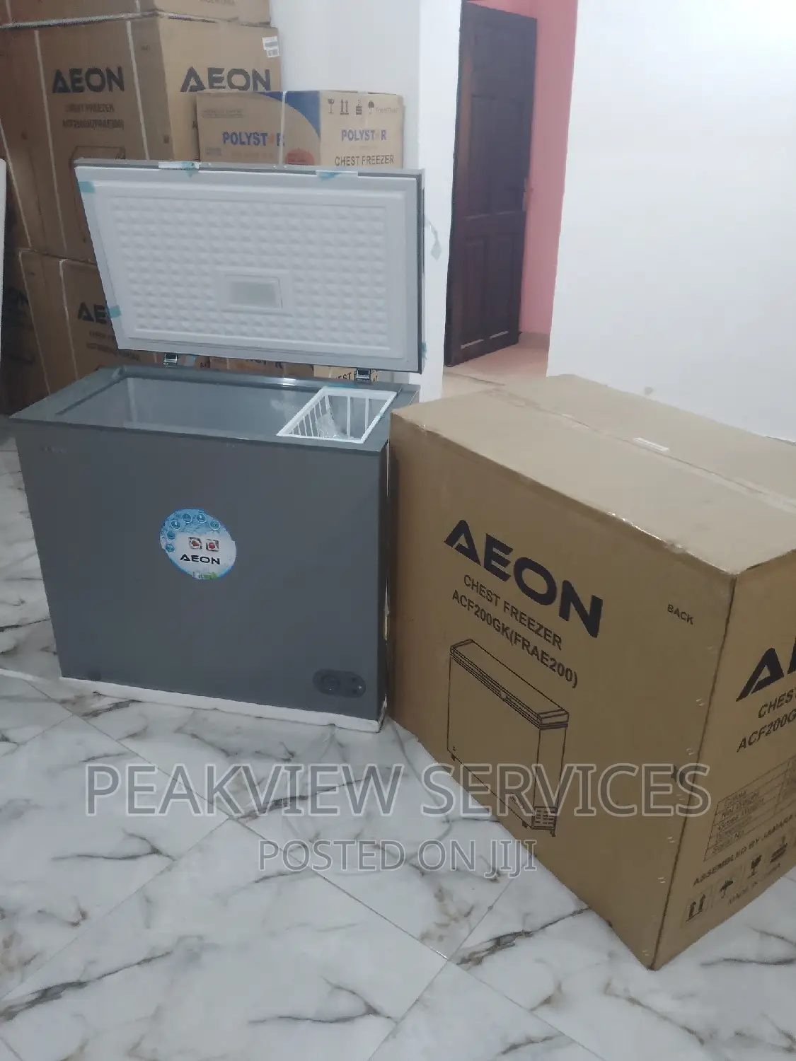 Brand -New 200L Aeon Chest Freezer With Basket