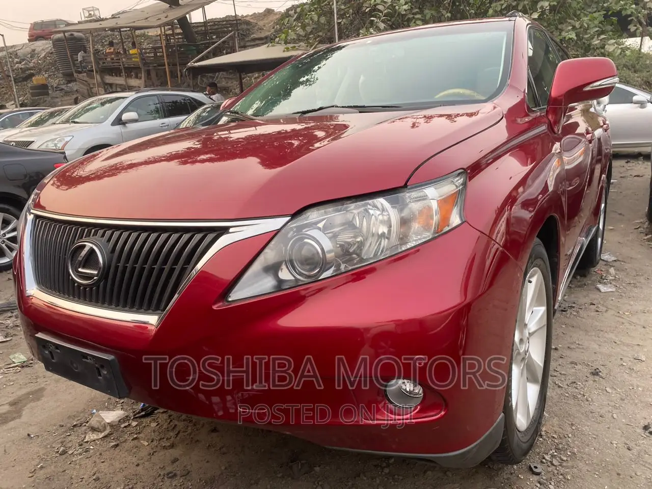 Lexus RX 350 2011 Red