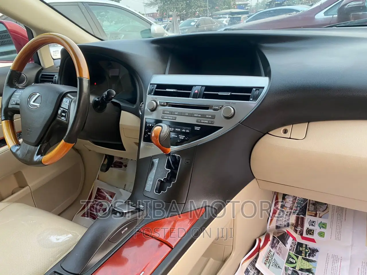 Lexus RX 350 2011 Red