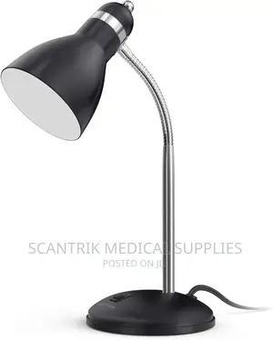 Adjustable Neck Desk Lamp Satin
