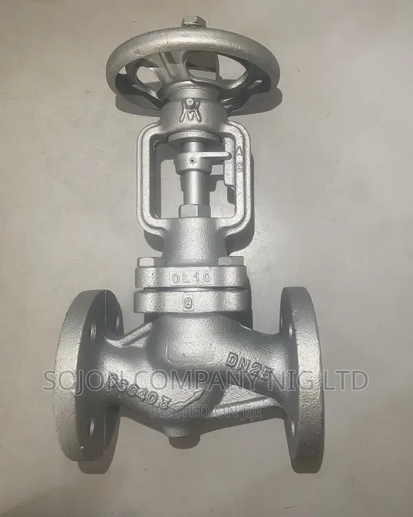 Mival Bellow Seal Stop/Globe Valve
