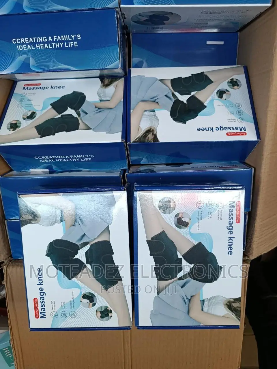 Rechargeable Infrared Heating Knee Massager
