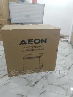 New in (200L)Aeon Chest Freezer+Basket