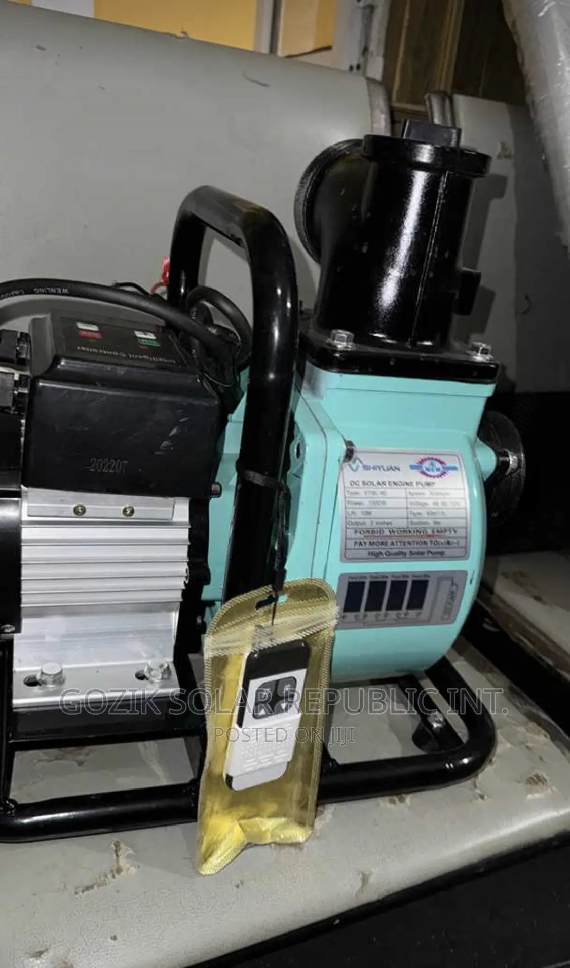 Surface Solar Dc Water Pump Engine