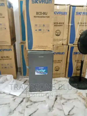 Skyrun Sinrgle Door Anti-Rust Refrigerator 80L BCD-90J