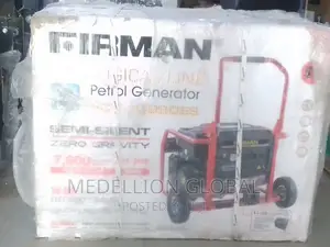 Sumec Fireman 7.6kva Generator With Key and Tyre