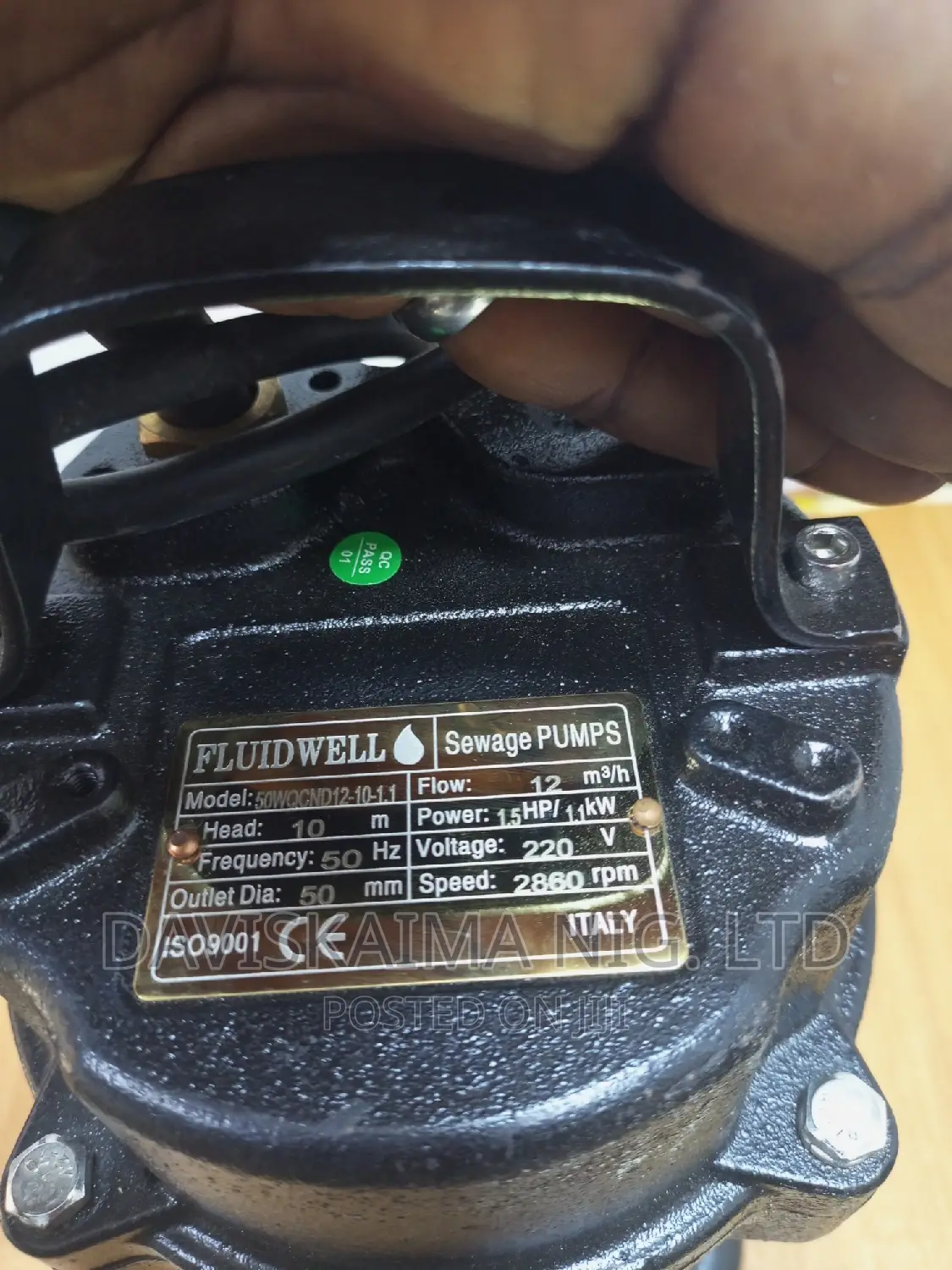 Grinder/Cutter Sewage Pumps