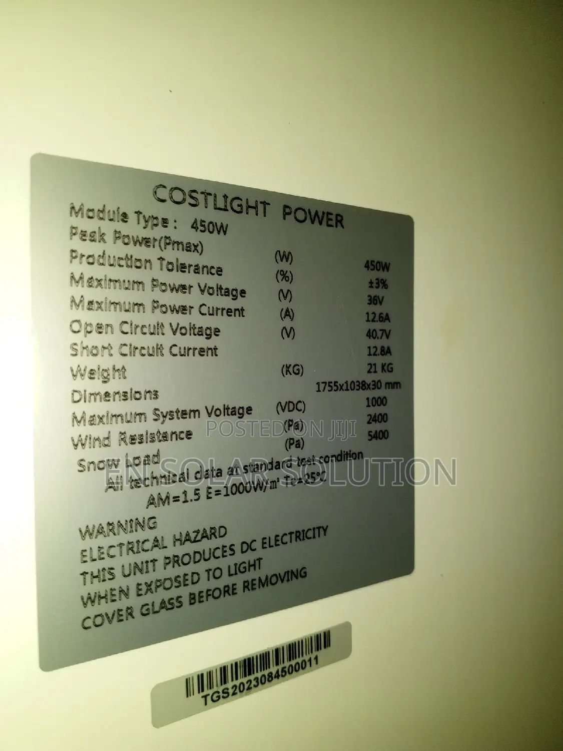 450watts Solar Panels Available Now