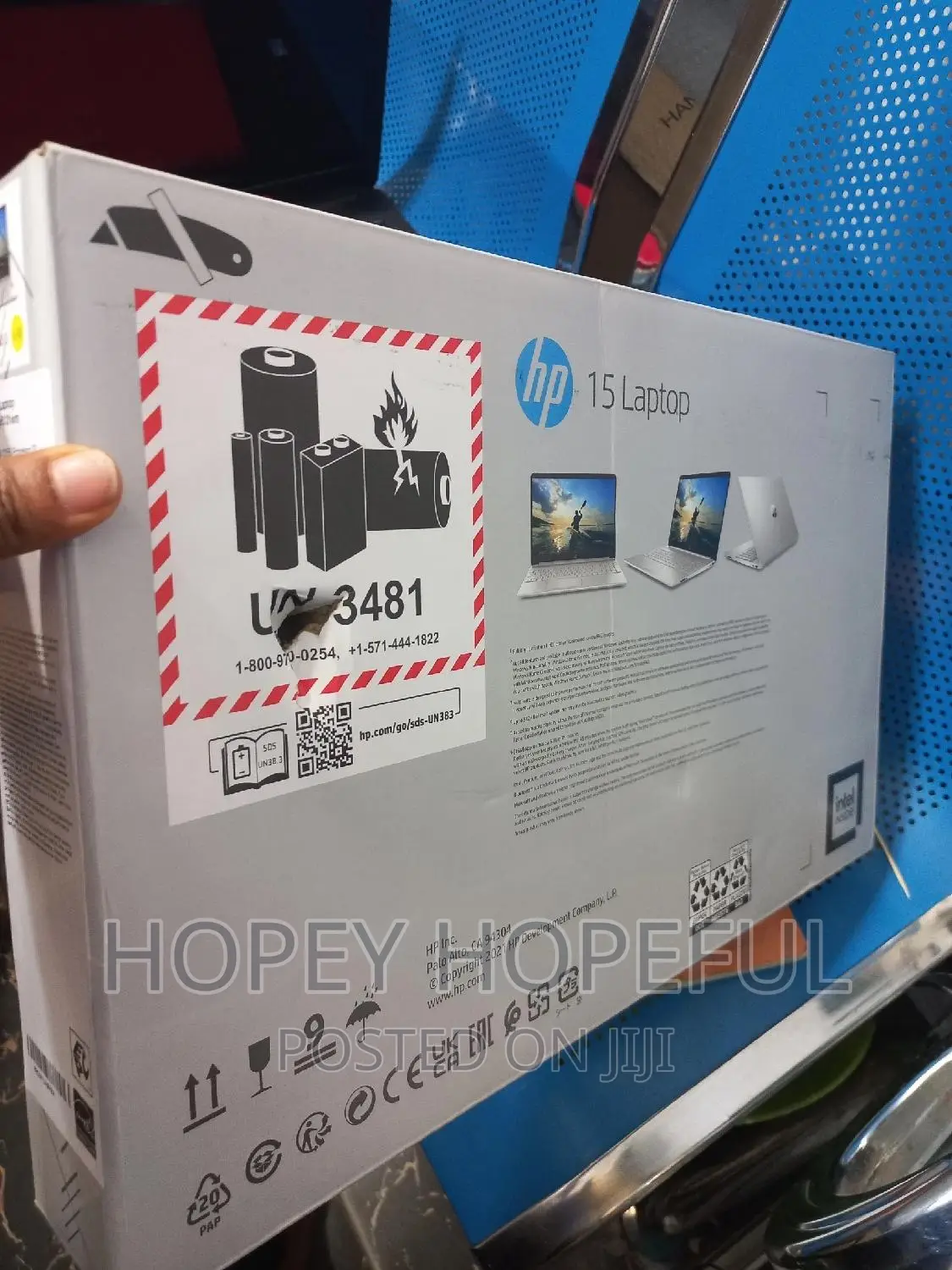 New Laptop HP 15 8GB Intel Core I3 SSD 256GB
