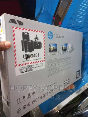New Laptop HP 15 8GB Intel Core I3 SSD 256GB