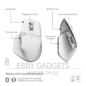 Buy Logitech MX Master 3S for Mac Wireless Bluetooth Mouse,