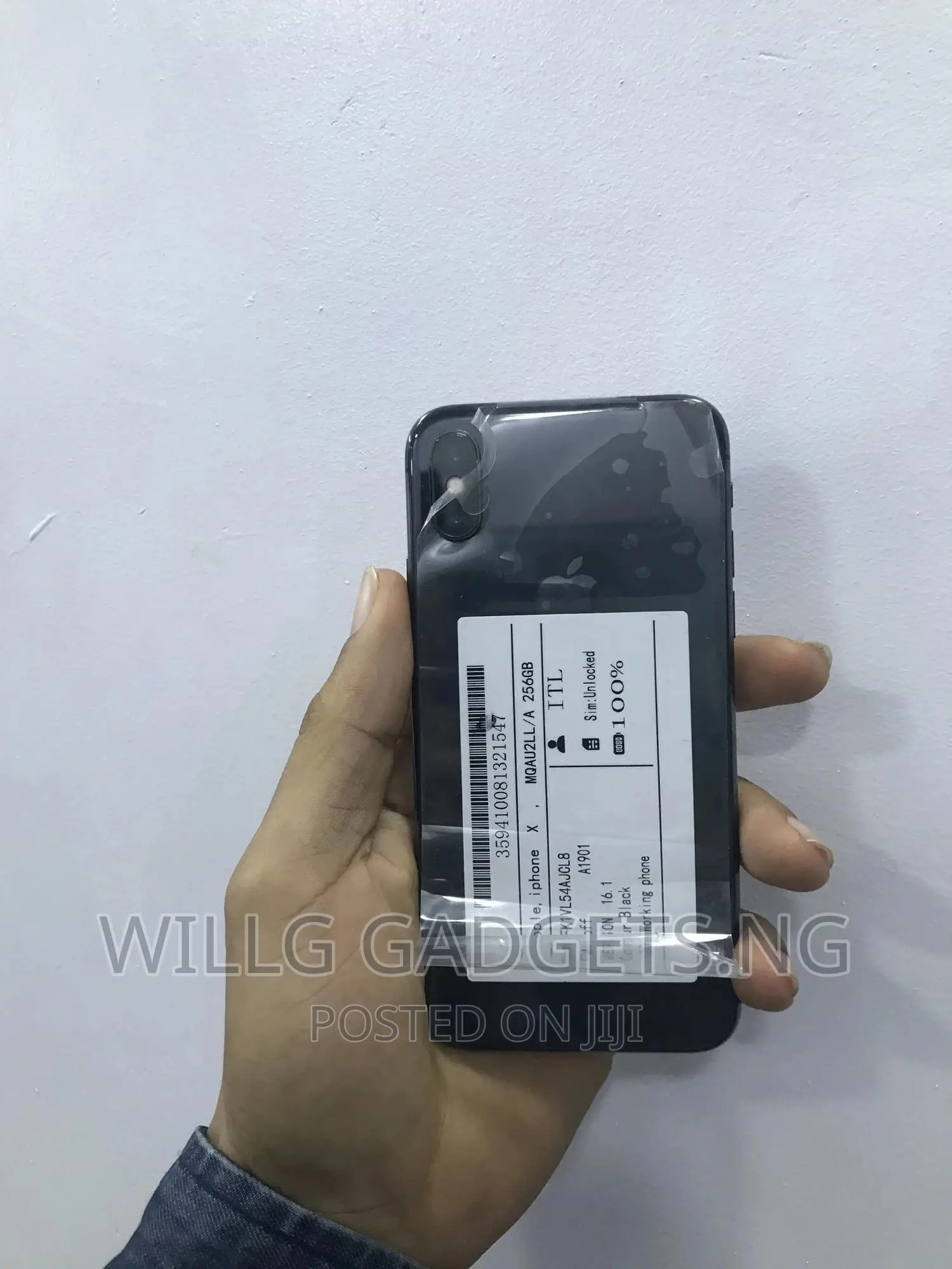 Apple iPhone X 256 GB Black