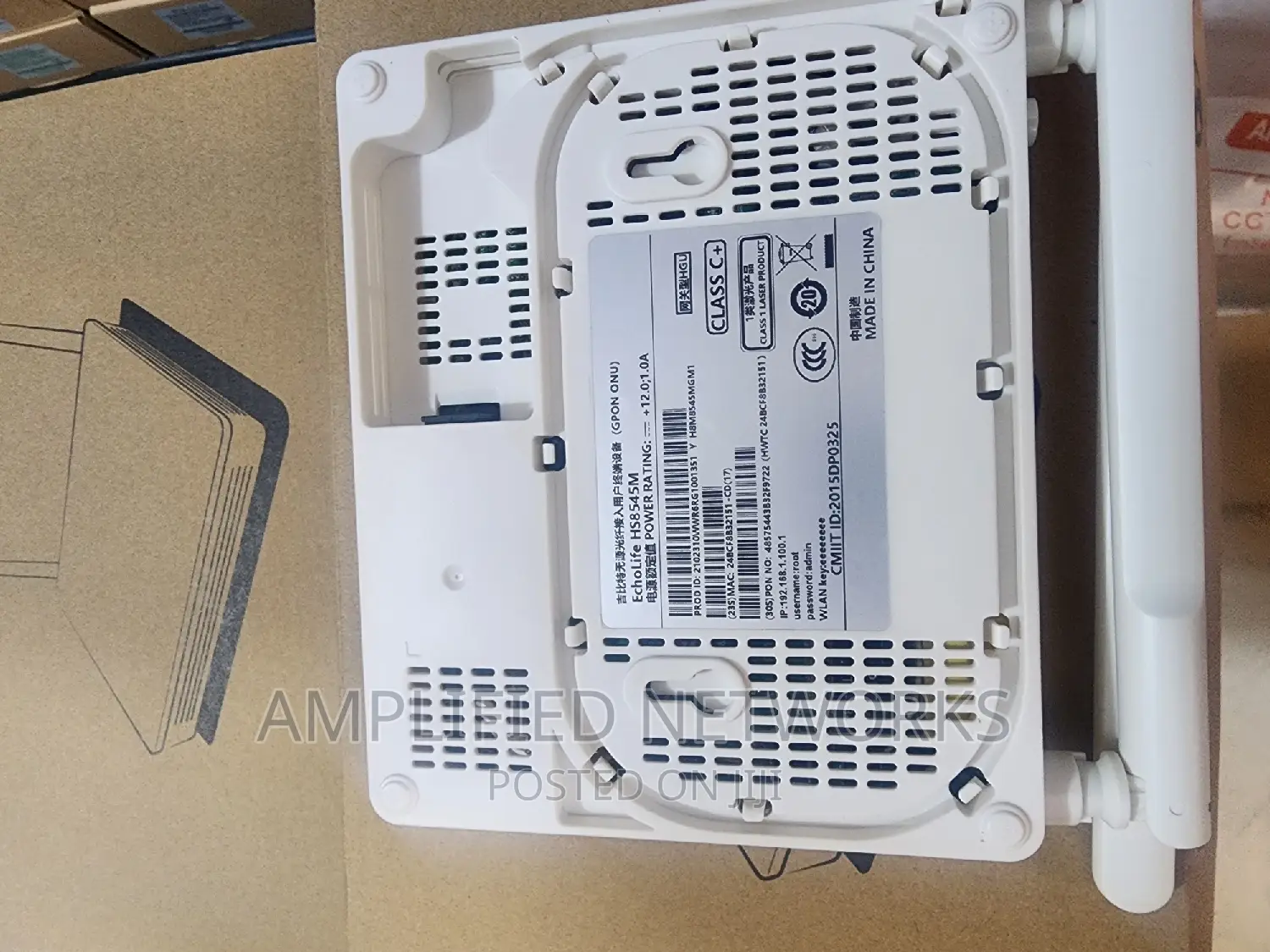 Huawei Onu Echolife Hg8546m Gpon Router