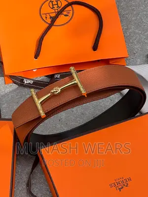 Luxury Original Hermes Leather Belt