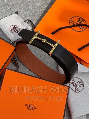 Luxury Original Hermes Leather Belt