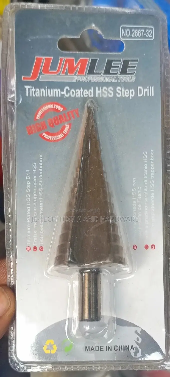 HSS Step Drill Bit