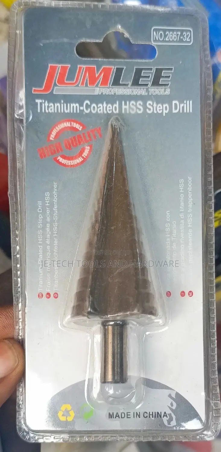 HSS Step Drill Bit