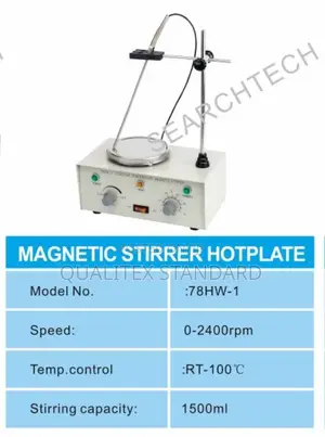 Magnetic Stirrer Hotplate 1500ml