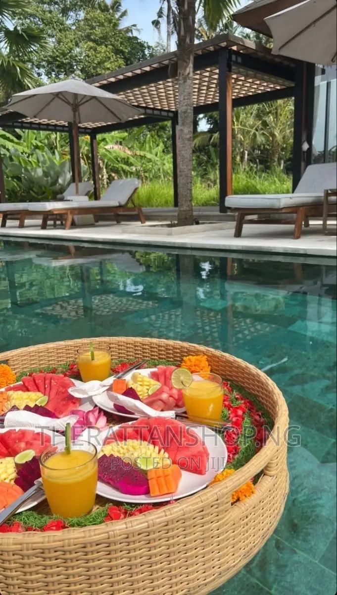 Floating Rattan Basket