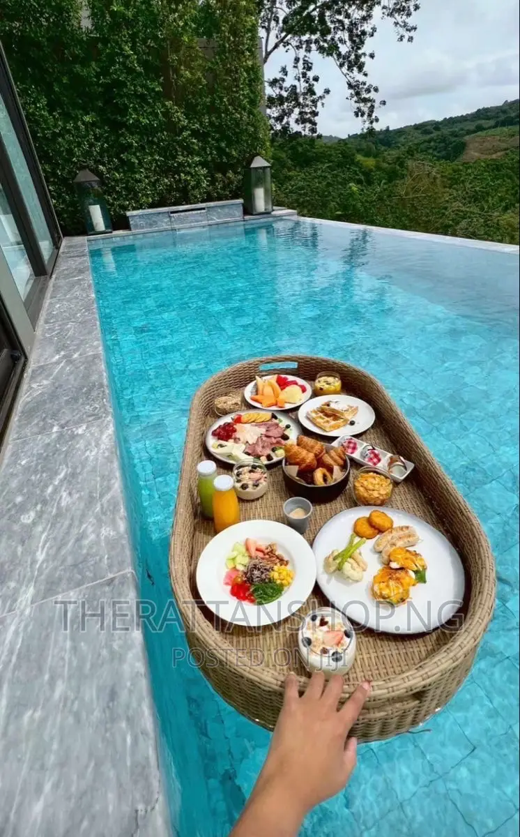 Floating Rattan Basket