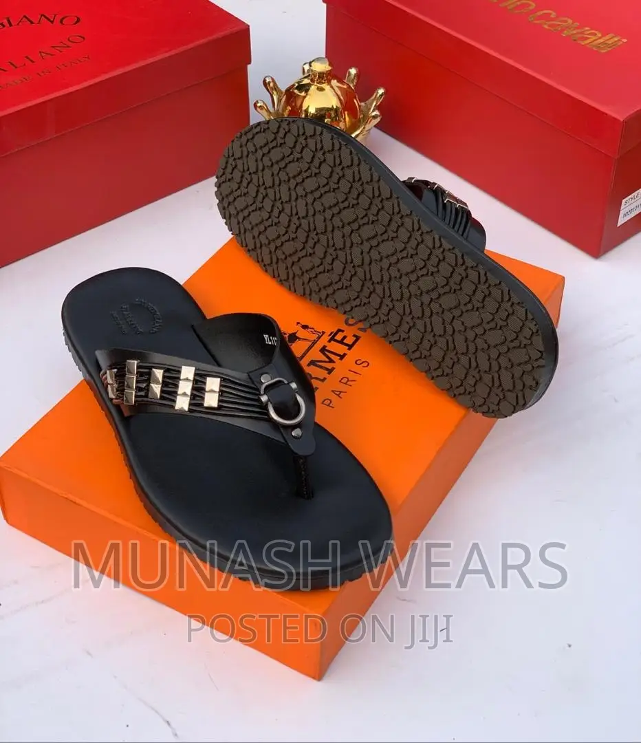 Italian Leather Slipers