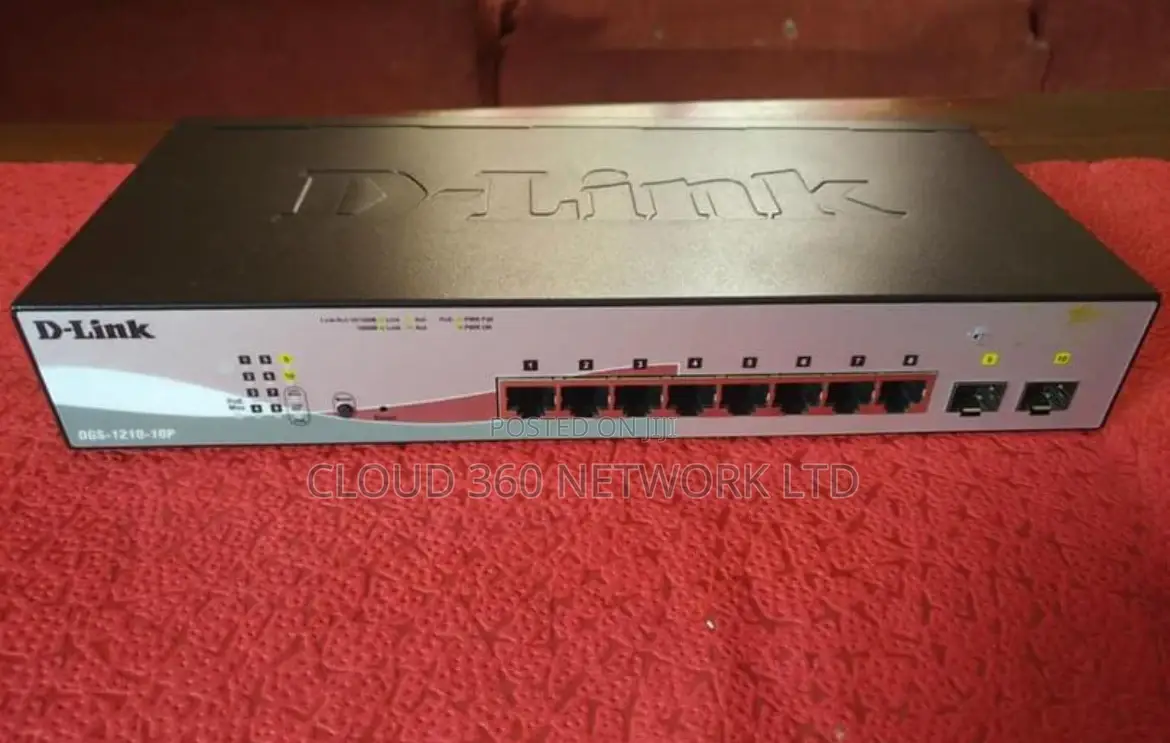 D-Link 10-Port Gigabit Smart Managed Poe Switch