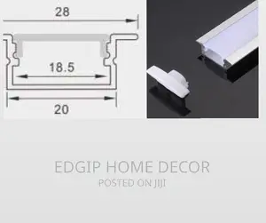 Bar Lightning Profile Recessed Aluminum Linear