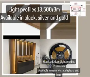 Bar Lightning Profile Recessed Aluminum Linear