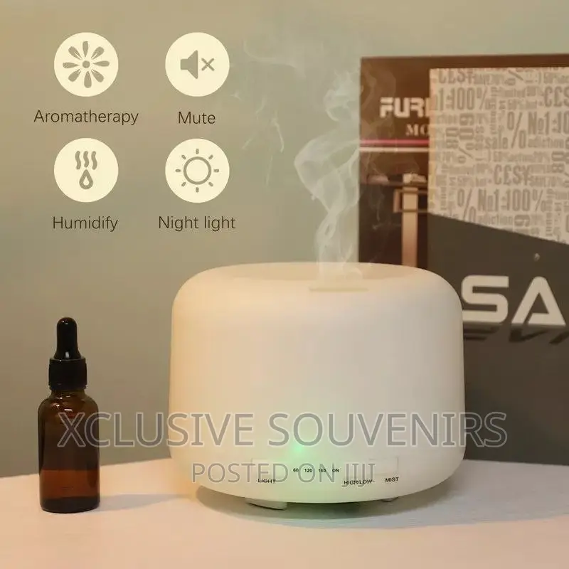 500ml Humidifier/Aroma Diffuser And Night Light