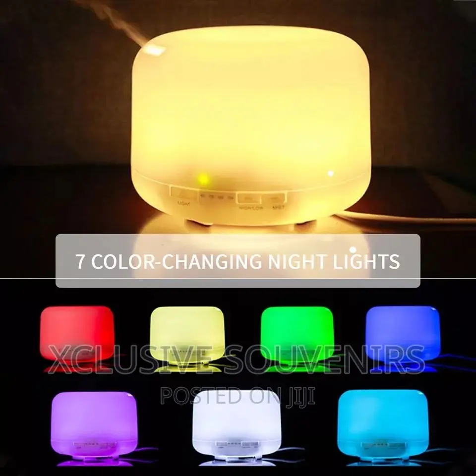 500ml Humidifier/Aroma Diffuser And Night Light