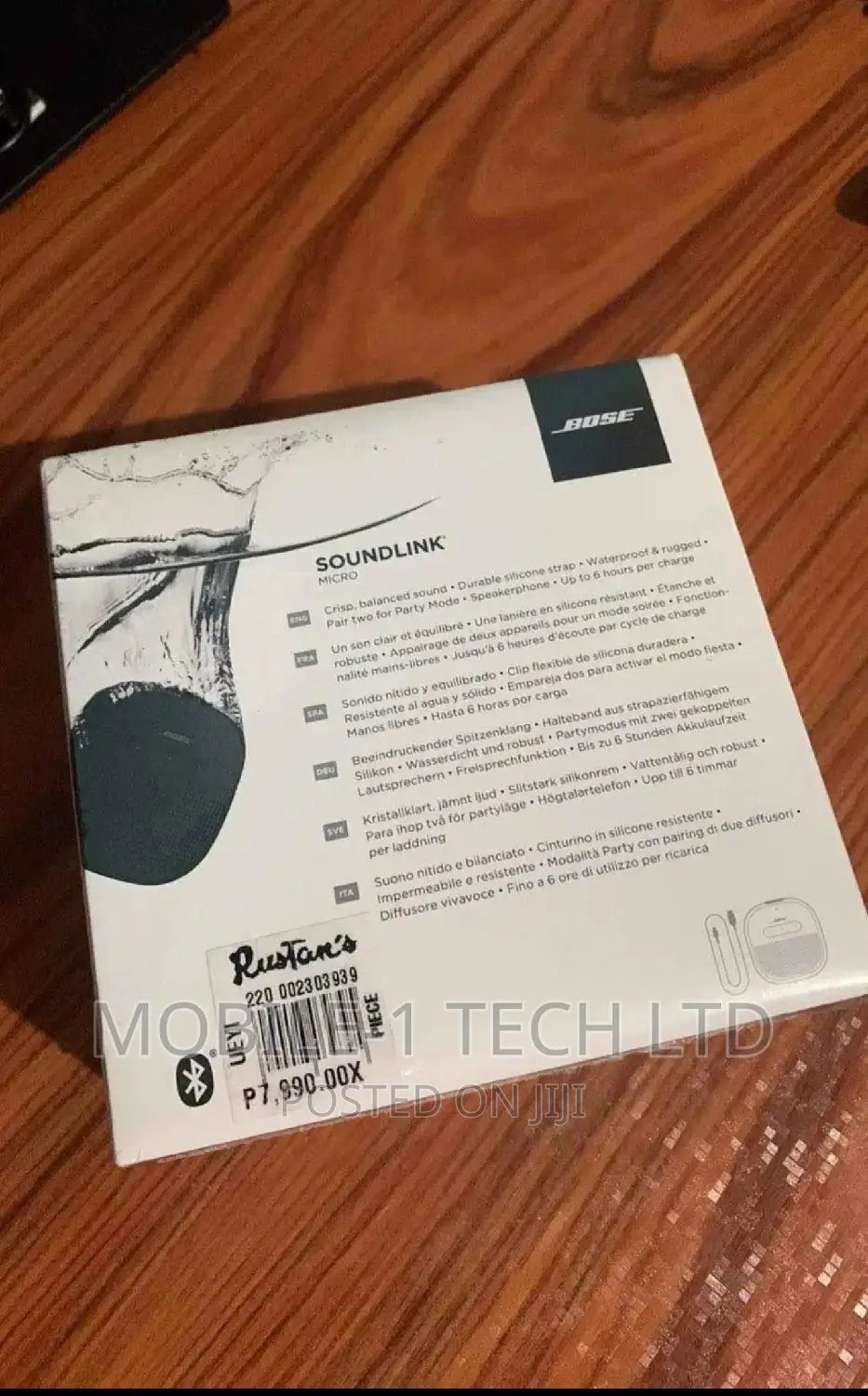 Bose Sounding Micro Bluetooth Speaker
