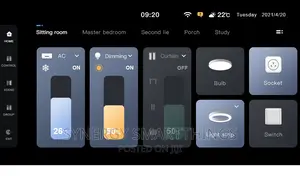 7" Tuya Smart Home Android System Control With Built-in Amp.